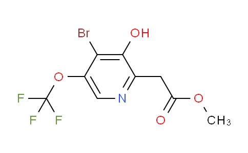 AM22479 | 1806212-20-3 | Methyl 4-bromo-3-hydroxy-5-(trifluoromethoxy)pyridine-2-acetate