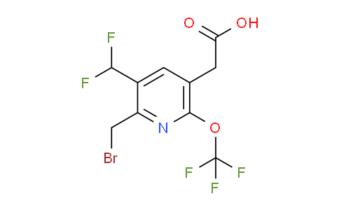 AM224790 | 1803991-65-2 | 2-(Bromomethyl)-3-(difluoromethyl)-6-(trifluoromethoxy)pyridine-5-acetic acid