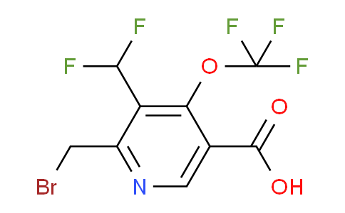 AM224793 | 1806782-85-3 | 2-(Bromomethyl)-3-(difluoromethyl)-4-(trifluoromethoxy)pyridine-5-carboxylic acid