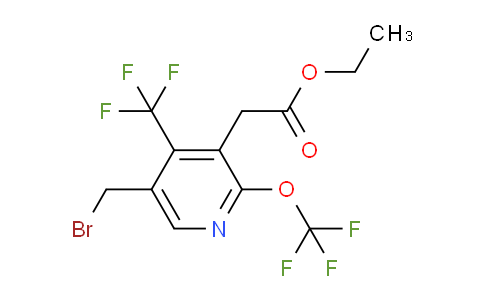 AM224806 | 1804624-12-1 | Ethyl 5-(bromomethyl)-2-(trifluoromethoxy)-4-(trifluoromethyl)pyridine-3-acetate