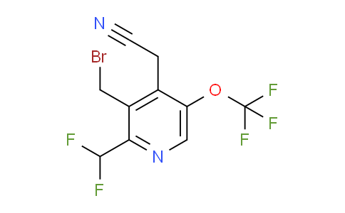 AM224810 | 1805234-26-7 | 3-(Bromomethyl)-2-(difluoromethyl)-5-(trifluoromethoxy)pyridine-4-acetonitrile