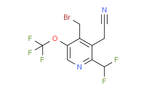 AM224812 | 1806777-27-4 | 4-(Bromomethyl)-2-(difluoromethyl)-5-(trifluoromethoxy)pyridine-3-acetonitrile
