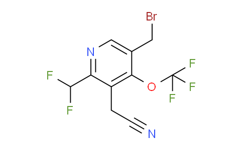 AM224813 | 1806777-29-6 | 5-(Bromomethyl)-2-(difluoromethyl)-4-(trifluoromethoxy)pyridine-3-acetonitrile