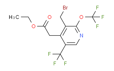 AM224817 | 1806778-44-8 | Ethyl 3-(bromomethyl)-2-(trifluoromethoxy)-5-(trifluoromethyl)pyridine-4-acetate