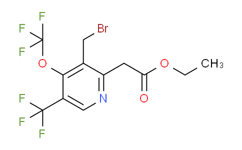 AM224818 | 1805017-11-1 | Ethyl 3-(bromomethyl)-4-(trifluoromethoxy)-5-(trifluoromethyl)pyridine-2-acetate