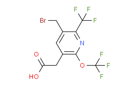 AM224819 | 1806757-31-2 | 3-(Bromomethyl)-6-(trifluoromethoxy)-2-(trifluoromethyl)pyridine-5-acetic acid