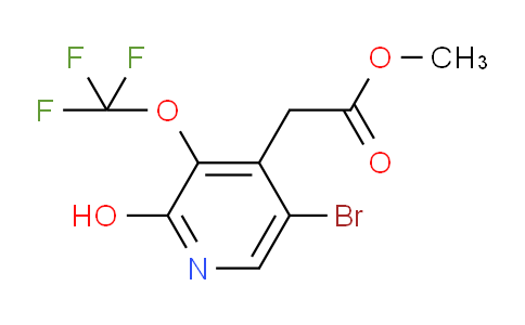 AM22482 | 1803917-71-6 | Methyl 5-bromo-2-hydroxy-3-(trifluoromethoxy)pyridine-4-acetate
