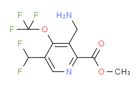 AM224825 | 1804435-93-5 | Methyl 3-(aminomethyl)-5-(difluoromethyl)-4-(trifluoromethoxy)pyridine-2-carboxylate