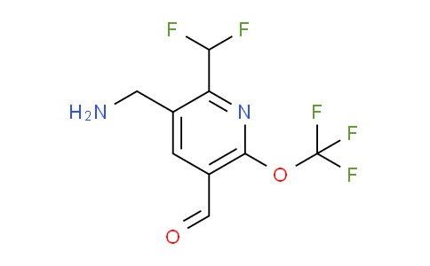 AM224827 | 1805026-98-5 | 3-(Aminomethyl)-2-(difluoromethyl)-6-(trifluoromethoxy)pyridine-5-carboxaldehyde