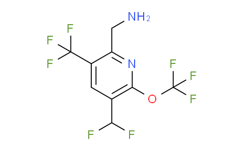 AM224832 | 1805293-55-3 | 2-(Aminomethyl)-5-(difluoromethyl)-6-(trifluoromethoxy)-3-(trifluoromethyl)pyridine
