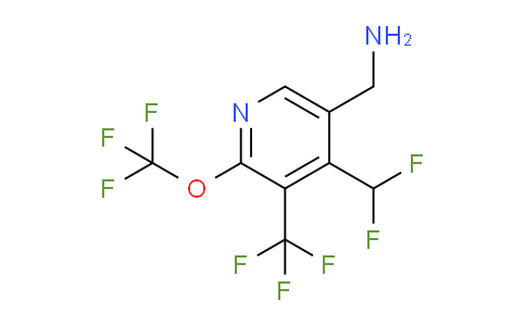 AM224833 | 1806166-60-8 | 5-(Aminomethyl)-4-(difluoromethyl)-2-(trifluoromethoxy)-3-(trifluoromethyl)pyridine