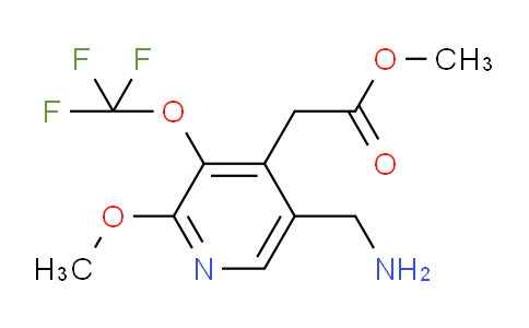AM224836 | 1805020-99-8 | Methyl 5-(aminomethyl)-2-methoxy-3-(trifluoromethoxy)pyridine-4-acetate