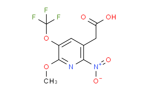 AM224839 | 1804646-20-5 | 2-Methoxy-6-nitro-3-(trifluoromethoxy)pyridine-5-acetic acid