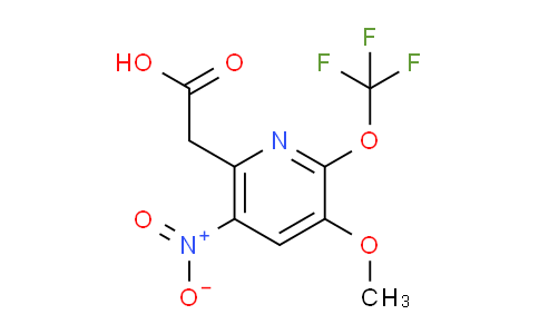 AM224841 | 1804928-13-9 | 3-Methoxy-5-nitro-2-(trifluoromethoxy)pyridine-6-acetic acid