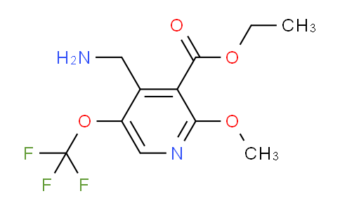AM224845 | 1805019-68-4 | Ethyl 4-(aminomethyl)-2-methoxy-5-(trifluoromethoxy)pyridine-3-carboxylate