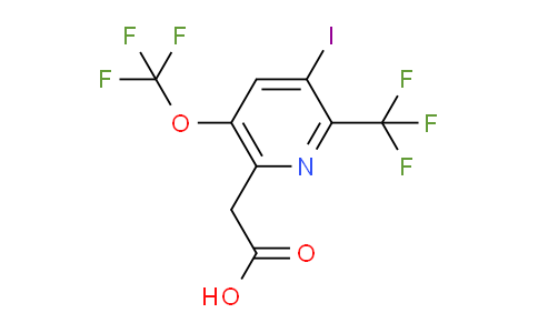 AM224849 | 1806183-22-1 | 3-Iodo-5-(trifluoromethoxy)-2-(trifluoromethyl)pyridine-6-acetic acid