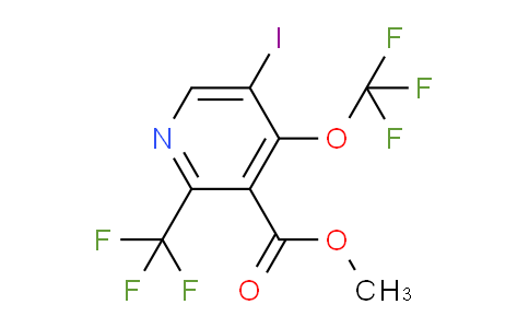 AM224851 | 1806188-76-0 | Methyl 5-iodo-4-(trifluoromethoxy)-2-(trifluoromethyl)pyridine-3-carboxylate