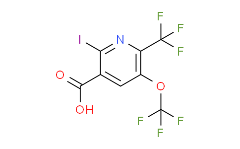 AM224855 | 1806747-11-4 | 2-Iodo-5-(trifluoromethoxy)-6-(trifluoromethyl)pyridine-3-carboxylic acid