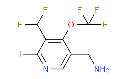 AM224856 | 1804778-60-6 | 5-(Aminomethyl)-3-(difluoromethyl)-2-iodo-4-(trifluoromethoxy)pyridine
