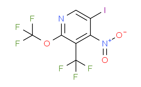 5-Iodo-4-nitro-2-(trifluoromethoxy)-3-(trifluoromethyl)pyridine