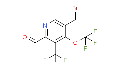 AM224878 | 1806169-97-0 | 5-(Bromomethyl)-4-(trifluoromethoxy)-3-(trifluoromethyl)pyridine-2-carboxaldehyde