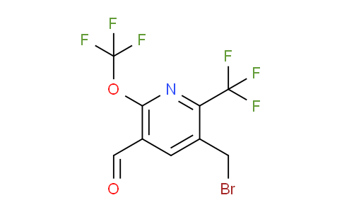 AM224884 | 1806765-01-4 | 3-(Bromomethyl)-6-(trifluoromethoxy)-2-(trifluoromethyl)pyridine-5-carboxaldehyde