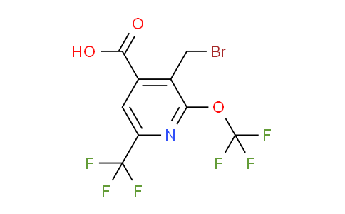 AM224885 | 1805290-46-3 | 3-(Bromomethyl)-2-(trifluoromethoxy)-6-(trifluoromethyl)pyridine-4-carboxylic acid