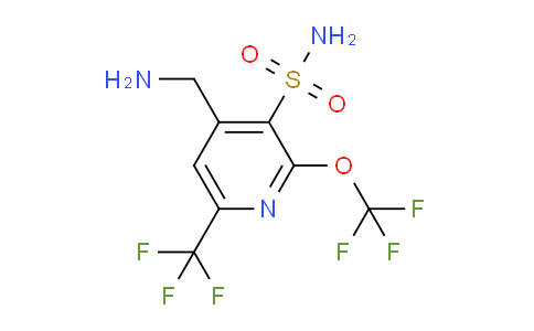 AM224887 | 1805108-08-0 | 4-(Aminomethyl)-2-(trifluoromethoxy)-6-(trifluoromethyl)pyridine-3-sulfonamide