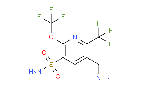 AM224888 | 1804005-93-3 | 3-(Aminomethyl)-6-(trifluoromethoxy)-2-(trifluoromethyl)pyridine-5-sulfonamide