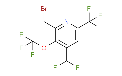 AM224889 | 1805298-26-3 | 2-(Bromomethyl)-4-(difluoromethyl)-3-(trifluoromethoxy)-6-(trifluoromethyl)pyridine