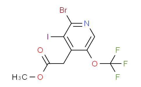 AM22489 | 1804596-20-0 | Methyl 2-bromo-3-iodo-5-(trifluoromethoxy)pyridine-4-acetate