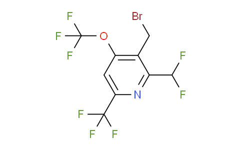 AM224890 | 1805294-20-5 | 3-(Bromomethyl)-2-(difluoromethyl)-4-(trifluoromethoxy)-6-(trifluoromethyl)pyridine