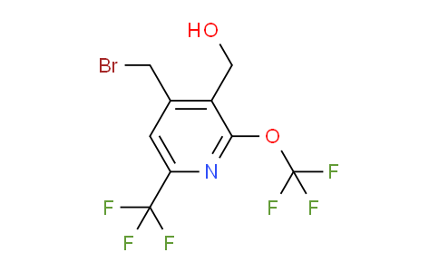 AM224893 | 1805164-35-5 | 4-(Bromomethyl)-2-(trifluoromethoxy)-6-(trifluoromethyl)pyridine-3-methanol