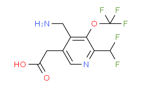 AM224899 | 1804436-54-1 | 4-(Aminomethyl)-2-(difluoromethyl)-3-(trifluoromethoxy)pyridine-5-acetic acid
