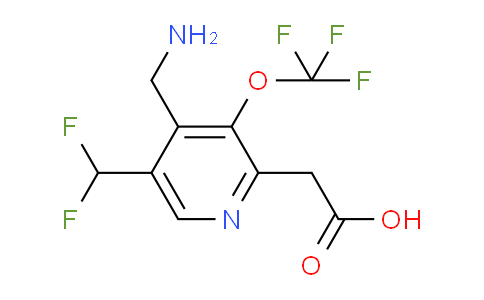 AM224900 | 1806758-98-4 | 4-(Aminomethyl)-5-(difluoromethyl)-3-(trifluoromethoxy)pyridine-2-acetic acid