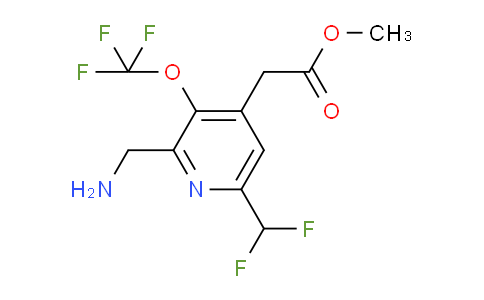 AM224902 | 1805297-93-1 | Methyl 2-(aminomethyl)-6-(difluoromethyl)-3-(trifluoromethoxy)pyridine-4-acetate