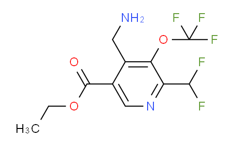 AM224905 | 1804860-30-7 | Ethyl 4-(aminomethyl)-2-(difluoromethyl)-3-(trifluoromethoxy)pyridine-5-carboxylate