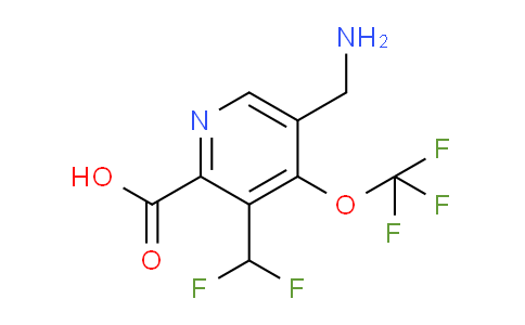 AM224906 | 1806189-06-9 | 5-(Aminomethyl)-3-(difluoromethyl)-4-(trifluoromethoxy)pyridine-2-carboxylic acid