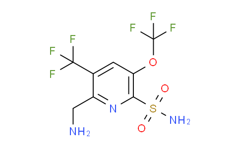 AM224908 | 1806761-60-3 | 2-(Aminomethyl)-5-(trifluoromethoxy)-3-(trifluoromethyl)pyridine-6-sulfonamide