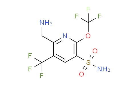AM224909 | 1805230-69-6 | 2-(Aminomethyl)-6-(trifluoromethoxy)-3-(trifluoromethyl)pyridine-5-sulfonamide