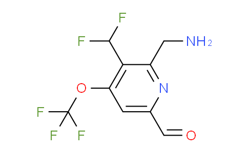 AM224911 | 1804860-11-4 | 2-(Aminomethyl)-3-(difluoromethyl)-4-(trifluoromethoxy)pyridine-6-carboxaldehyde