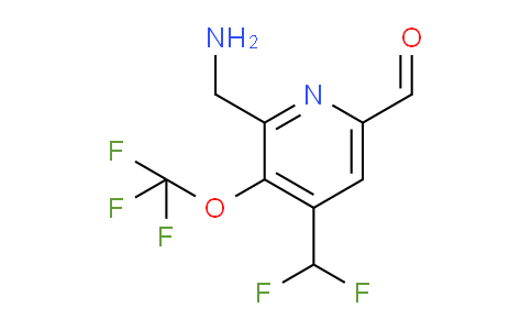 AM224912 | 1804711-86-1 | 2-(Aminomethyl)-4-(difluoromethyl)-3-(trifluoromethoxy)pyridine-6-carboxaldehyde