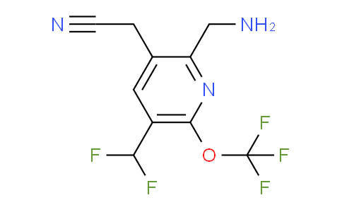 AM224915 | 1805298-52-5 | 2-(Aminomethyl)-5-(difluoromethyl)-6-(trifluoromethoxy)pyridine-3-acetonitrile