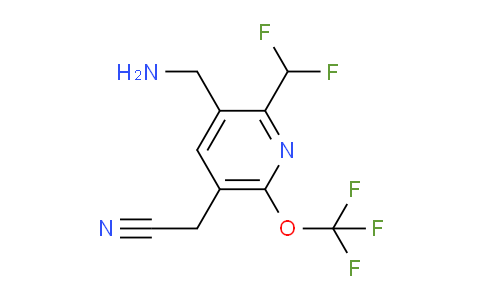 AM224917 | 1805298-59-2 | 3-(Aminomethyl)-2-(difluoromethyl)-6-(trifluoromethoxy)pyridine-5-acetonitrile