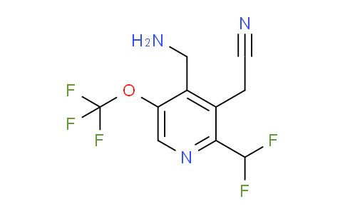 AM224918 | 1806069-33-9 | 4-(Aminomethyl)-2-(difluoromethyl)-5-(trifluoromethoxy)pyridine-3-acetonitrile