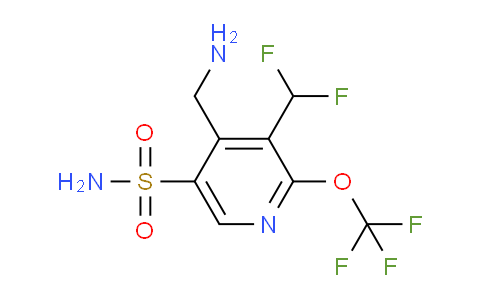 AM224921 | 1805029-99-5 | 4-(Aminomethyl)-3-(difluoromethyl)-2-(trifluoromethoxy)pyridine-5-sulfonamide