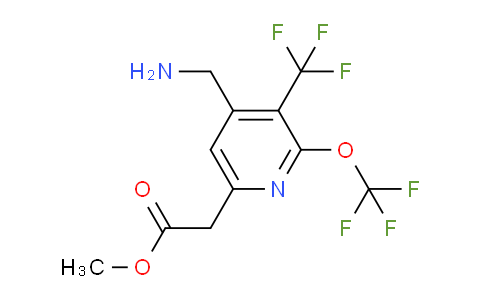 AM224926 | 1805161-83-4 | Methyl 4-(aminomethyl)-2-(trifluoromethoxy)-3-(trifluoromethyl)pyridine-6-acetate