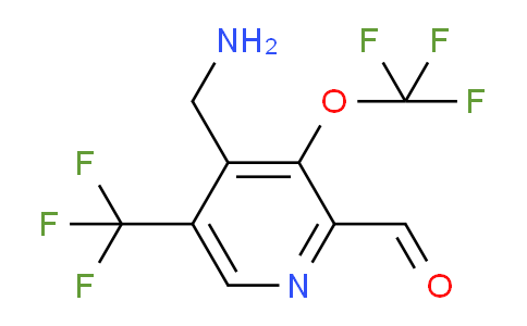 AM224940 | 1806777-60-5 | 4-(Aminomethyl)-3-(trifluoromethoxy)-5-(trifluoromethyl)pyridine-2-carboxaldehyde