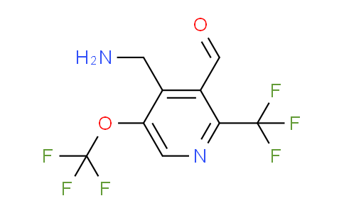 AM224941 | 1805296-44-9 | 4-(Aminomethyl)-5-(trifluoromethoxy)-2-(trifluoromethyl)pyridine-3-carboxaldehyde
