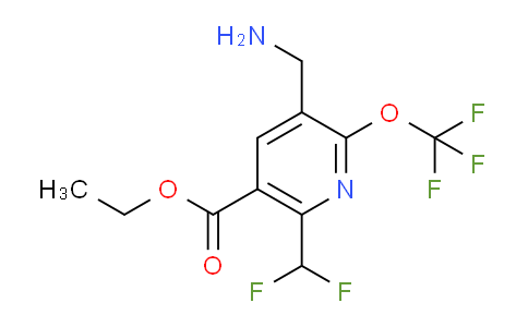 AM224944 | 1805296-52-9 | Ethyl 3-(aminomethyl)-6-(difluoromethyl)-2-(trifluoromethoxy)pyridine-5-carboxylate